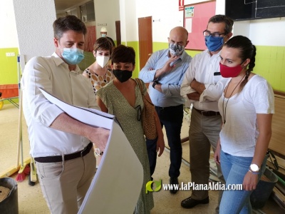 El Ayuntamiento de la Vall d'Uix inicia las obras del aulario de infantil del CEIP Recaredo Centelles