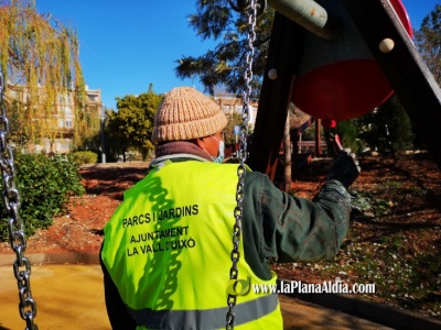 El Ayuntamiento de la Vall d'Uix crea una brigada de mantenimiento de parques