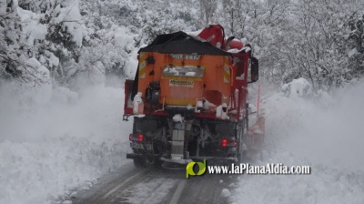 El Consorcio de Bomberos refuerza con ms maquinaria las medidas contra el hielo en las carreteras