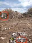 L'Equip de Govern es va fer fotos en Golf Sant Gregori mentre l'excavadora trencava trossos de fibrociment