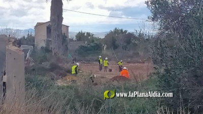 Arnandis reconoce 'escepticismo' repecto a Golf Sant Gregori y por ahora los trabajos se quedan en el yacimiento