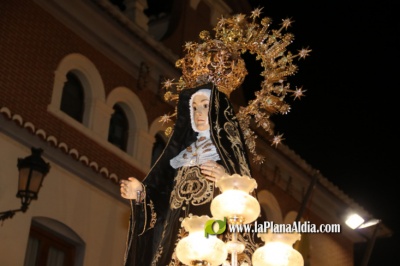 Nules acomiada les festes de la Soledat amb la processó que l'alcalde no volia