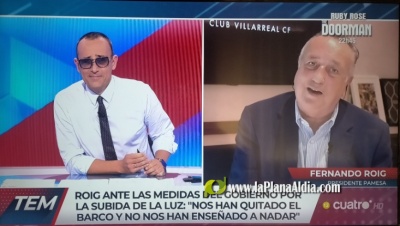 Fernando Roig confirma que Pamesa 'no acudir a Cevisama 2022' para contrarrestar el aumento del precio del gas