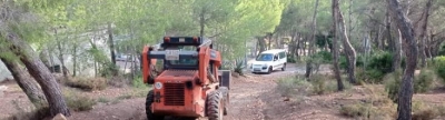 L'Ajuntament d'Almenara millora el camí que porta als depòsits d'aigua