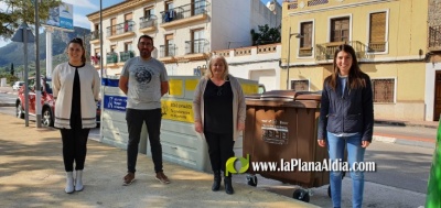 Oropesa del Mar mejora el servicio del reciclaje con la instalacin de 150 contenedores marrones 