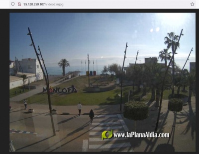 Moncofa instala una webcam en la playa como reclamo turístico