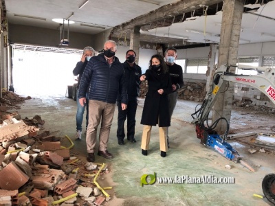 Almassora inicia las obras de la comisara de Polica Local para estrenarla en ocho meses
