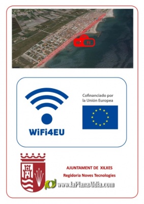 Xilxes ya dispone de wifi gratuito en el paseo martimo 