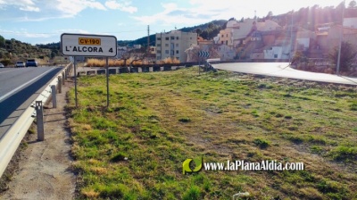 La Conselleria de Obras Públicas mejora el sistema viario de l'Alcora con un área de descanso en el acceso a la pedanía de la Foia
