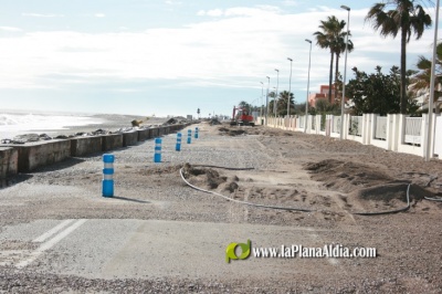 Almassora reclamar el jueves a Costas la defensa de la playa frente a temporales