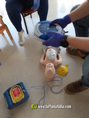 L'Escola infantil municipal d'Almenara acull una jornada de formació en primers auxilis
