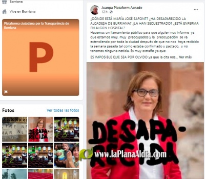 Ironitzen amb l'engany de l'alcaldessa a la Plataforma per la Transparncia
