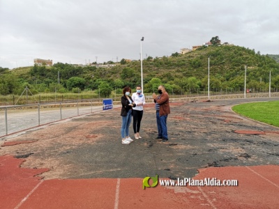 El Ayuntamiento de la Vall dUix controlar que se cumpla el contrato de las obras de la Pista de Atletismo