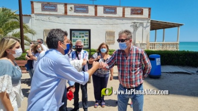 Mazn denuncia el abandono del Gobierno de Espaa y del Consell en la costa de Nules