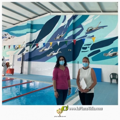 Jérica adecua las instalaciones de la piscina climatizada con ayuda de los Fondos Leader gestionados por el GAL Castellón Sur 14-20