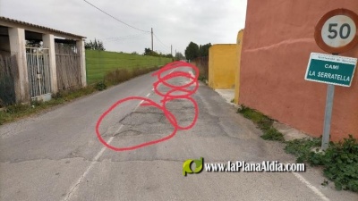 Aparisi vuelve a 'castigar' a vecinos y usuarios de la Serratella con obras en verano