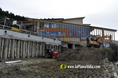 Se preparan las aulas del colegio de Morella para iniciar la reforma interior