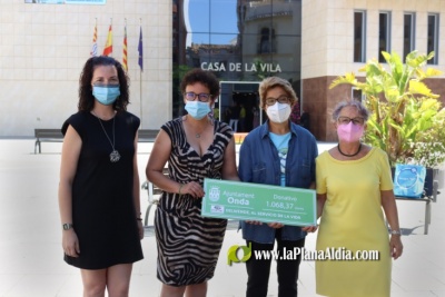 Els ondenses donen 1.068,37 euros a la ONGD Delwende