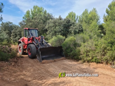 Vilafams adecua los caminos rurales de su trmino municipal con la ayuda de la Diputacin de Castelln