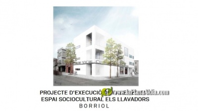 Borriol licita las obras de la Fase Y del Espacio Sociocultural 'Els llavadors'