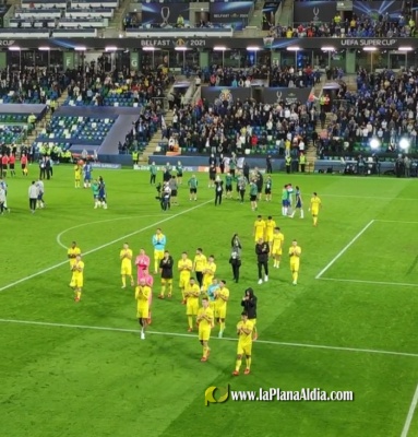 El Villarreal CF cae con mucha honra ante el Chelsea en la final de la Supercopa de Europa