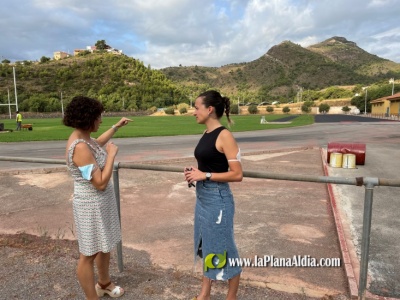 La renovada pista de atletismo de la Vall d'Uixó abrirá sus puertas a mediados de septiembre
