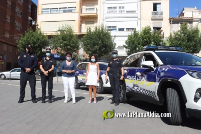 La Polica Local de Onda incorpora por primera vez coches patrulla hbridos en su apuesta por la sostenibilidad