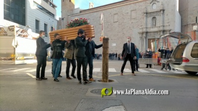 Multitudinaria despedida a Maraya