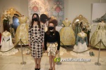 'Ivoire' (blanco perla) y 'Túria' (azul verdoso), los colores de los trajes de las Reinas Falleras de Burriana 2022