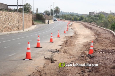 Onda avanza en la construcción del paseo verde del río Sonella que finalizará a principios de año