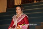 Mar?a Olivas Vidal  ja llueix la banda que la acredita com a Reina Fallera infantil de Burriana 2023