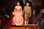 Mar?a Olivas Vidal  ja llueix la banda que la acredita com a Reina Fallera infantil de Burriana 2023