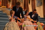 Mar?a Olivas Vidal  ja llueix la banda que la acredita com a Reina Fallera infantil de Burriana 2023