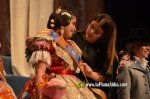 Mar?a Olivas Vidal  ja llueix la banda que la acredita com a Reina Fallera infantil de Burriana 2023