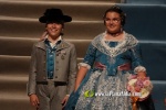 Mar?a Olivas Vidal  ja llueix la banda que la acredita com a Reina Fallera infantil de Burriana 2023