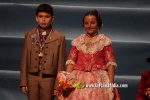Mar?a Olivas Vidal  ja llueix la banda que la acredita com a Reina Fallera infantil de Burriana 2023