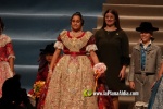 Mar?a Olivas Vidal  ja llueix la banda que la acredita com a Reina Fallera infantil de Burriana 2023