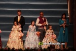 Mar?a Olivas Vidal  ja llueix la banda que la acredita com a Reina Fallera infantil de Burriana 2023