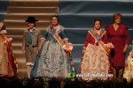 Mar?a Olivas Vidal  ja llueix la banda que la acredita com a Reina Fallera infantil de Burriana 2023