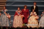 Mar?a Olivas Vidal  ja llueix la banda que la acredita com a Reina Fallera infantil de Burriana 2023