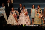 Mar?a Olivas Vidal  ja llueix la banda que la acredita com a Reina Fallera infantil de Burriana 2023