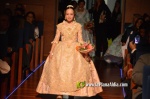 Mar?a Olivas Vidal  ja llueix la banda que la acredita com a Reina Fallera infantil de Burriana 2023