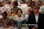 Mar?a Olivas Vidal  ja llueix la banda que la acredita com a Reina Fallera infantil de Burriana 2023