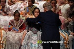 Mar?a Olivas Vidal  ja llueix la banda que la acredita com a Reina Fallera infantil de Burriana 2023