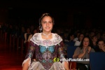 Mar?a Olivas Vidal  ja llueix la banda que la acredita com a Reina Fallera infantil de Burriana 2023
