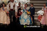 Mar?a Olivas Vidal  ja llueix la banda que la acredita com a Reina Fallera infantil de Burriana 2023