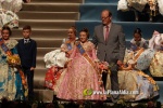Mar?a Olivas Vidal  ja llueix la banda que la acredita com a Reina Fallera infantil de Burriana 2023