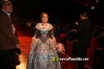 Mar?a Olivas Vidal  ja llueix la banda que la acredita com a Reina Fallera infantil de Burriana 2023