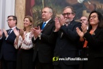 El president de la Diputaci?, Jos? Mart?, rep al primer ministre de Romania, Nicolae Ciucă, en una trobada amb associacions romaneses de Castell?