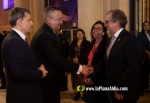 El president de la Diputaci?, Jos? Mart?, rep al primer ministre de Romania, Nicolae Ciucă, en una trobada amb associacions romaneses de Castell?